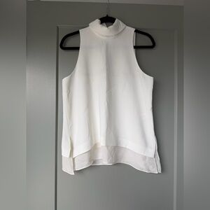 Elizabeth and James Cream Sleeveless Blouse